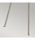 Penny 1 Light Floor Lamp Polished Nickel E27-4