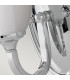 Perry 1 Light Indoor Candle Wall Light Polished Chrome IP44 G9-2