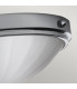 Perry 2 Light Bathroom Flush Mount Ceiling Light Polished Chrome IP44 E27-2
