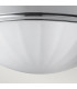 Perry 2 Light Bathroom Flush Mount Ceiling Light Polished Chrome IP44 E27-3