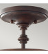 Pickering Lane 3 Light Semi Flush Ceiling Light Antique Bronze E14-2