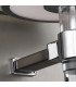 Prospect Park 1 Light Indoor Wall Light Satin Nickel Chrome Chrome E27-3