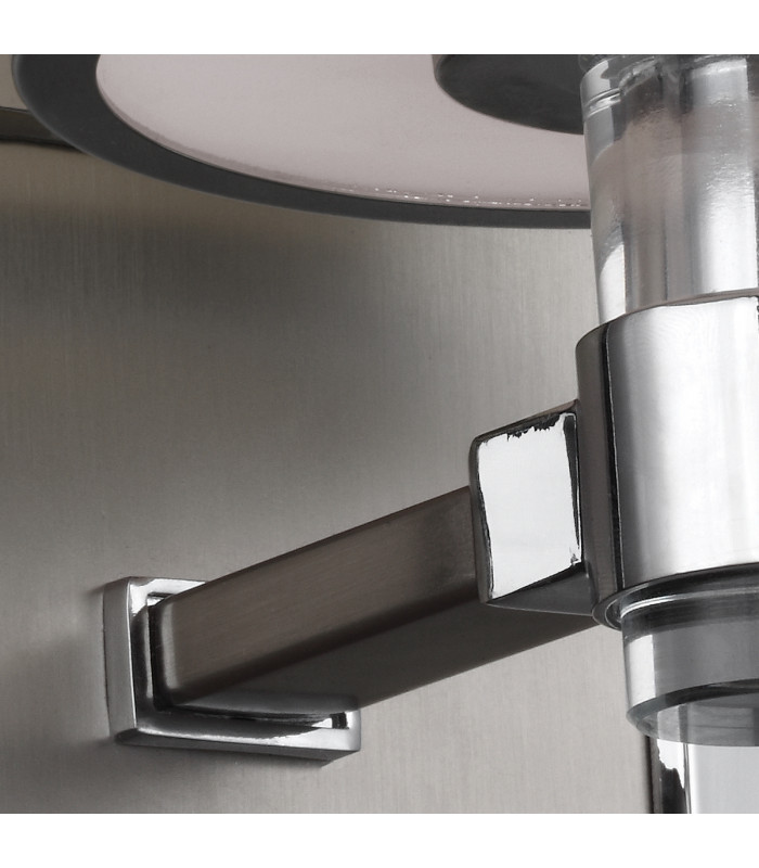 Prospect Park 1 Light Indoor Wall Light Satin Nickel Chrome Chrome E27-3