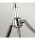 Prospect Park 3 Light Ceiling Island Chandelier Pendant Bar Light Satin Nickel Chrome E27-3