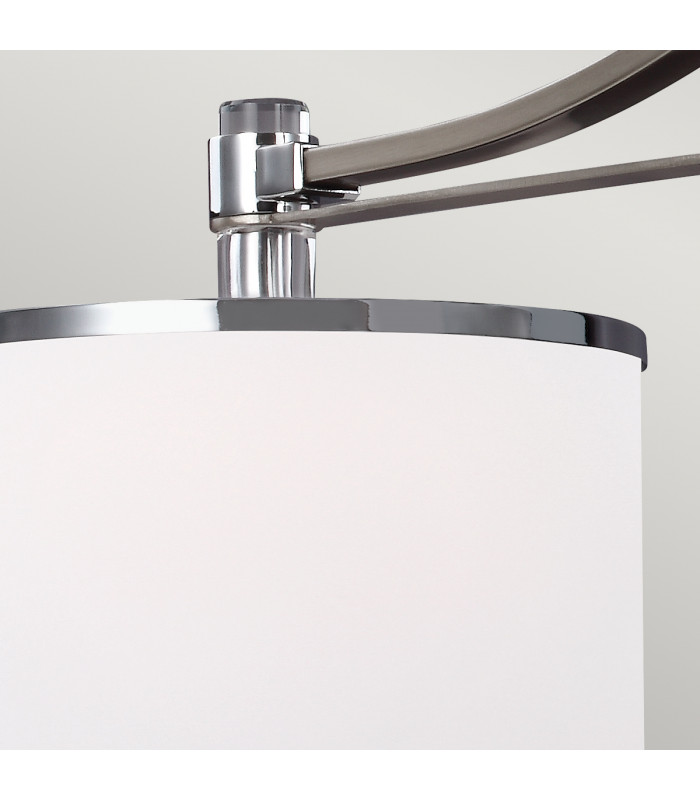Prospect Park 3 Light Ceiling Island Chandelier Pendant Bar Light Satin Nickel Chrome E27-4