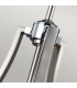 Prospect Park 4 Light Round Ceiling Pendant Satin Nickel Chrome E27-3