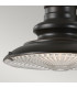 Redding Station 1 Light Outdoor Small Dome Wall Lantern Light Restoration Bronze IP44 E27-4
