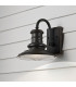 Redding Station 1 Light Outdoor Small Dome Wall Lantern Light Restoration Bronze IP44 E27-5