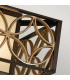 Remy 2 Light Flush Ceiling Light Gold Bronze-3