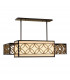 Remy 4 Light Ceiling Pendant Bar Gold Bronze E27-1