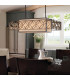 Remy 4 Light Ceiling Pendant Bar Gold Bronze E27-3