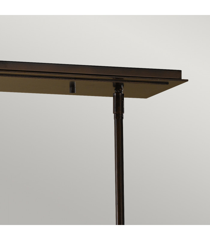 Remy 4 Light Ceiling Pendant Bar Gold Bronze E27-4