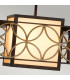 Remy 1 Light Ceiling Pendant Bar Gold Bronze E27-4