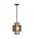 Remy 1 Light Ceiling Pendant Gold Bronze E27-1