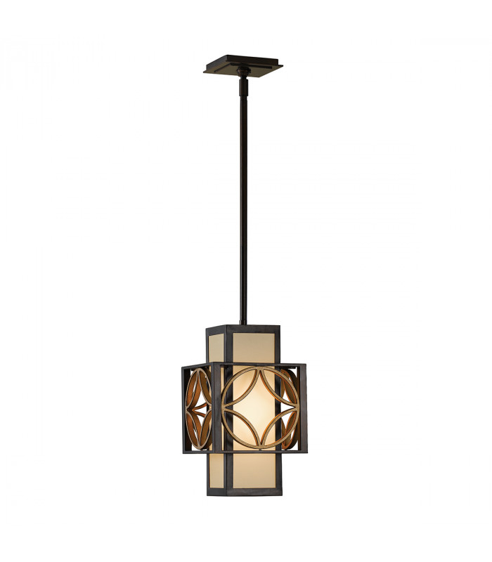 Remy 1 Light Ceiling Pendant Gold Bronze E27-1