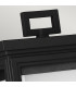 Roscoe 1 Light Outdoor Large Wall Lantern Light Black IP44 E27-2