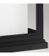 Roscoe 1 Light Outdoor Large Wall Lantern Light Black IP44 E27-3