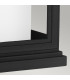 Roscoe 1 Light Outdoor Medium Wall Lantern Light Black IP44 E27-4