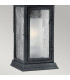 Shepherd 1 Light Outdoor Medium Wall Lantern Light Weathered Zinc IP44 E27-3