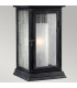 Shepherd 1 Light Outdoor Small Wall Lantern Light Weathered Zinc IP44 E27-3