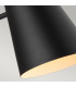 Simon 1 Light Wall Light Midnight Black E27-6