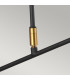 Simon 1 Light Wall Light Midnight Black E27-7