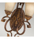 Sonoma Valley 2 Light Indoor Wall Light Aged Tortoise Shell E27-2