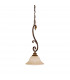 Sonoma Valley 1 Light Dome Ceiling Mini Pendant Aged Tortoise Shell E27-1