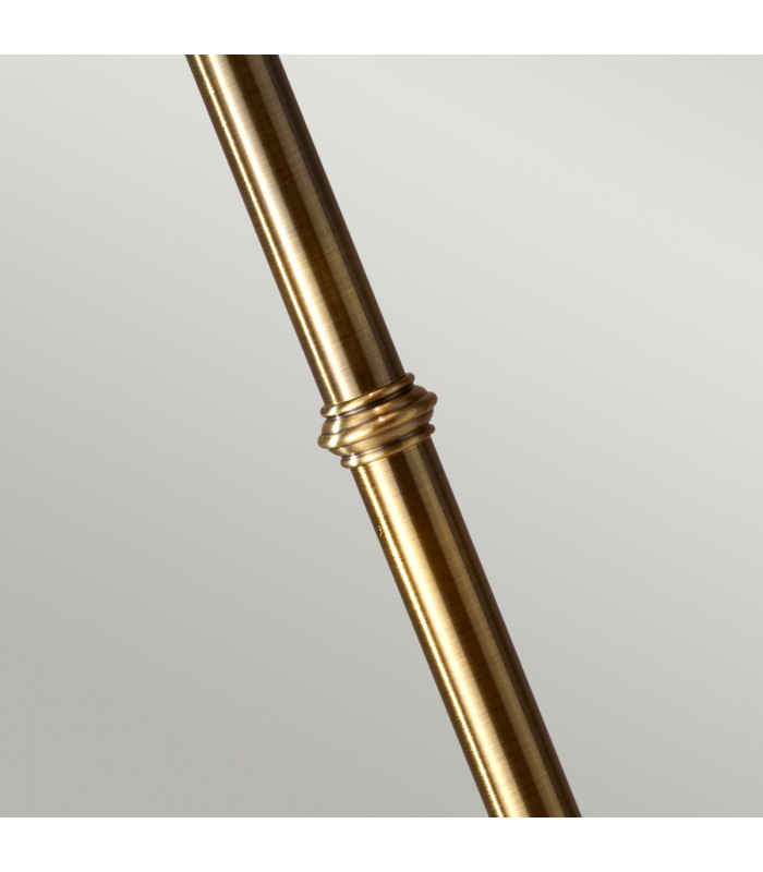 Stateroom 2 Light Floor Lamp Brass E27-3