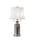 Stateroom 2 Light Table Lamp Antique Nickel E27-1