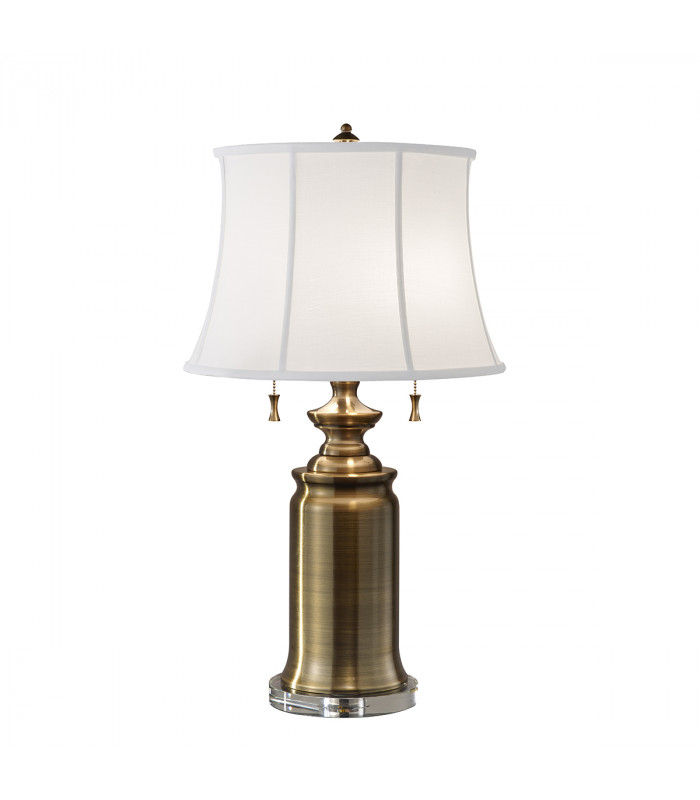 Stateroom 2 Light Table Lamp Brass E27-1