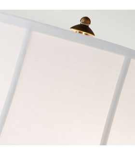 Stateroom 2 Light Table Lamp Brass E27-2