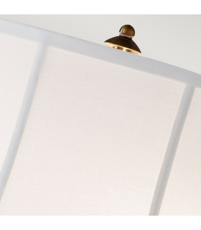 Stateroom 2 Light Table Lamp Brass E27-2