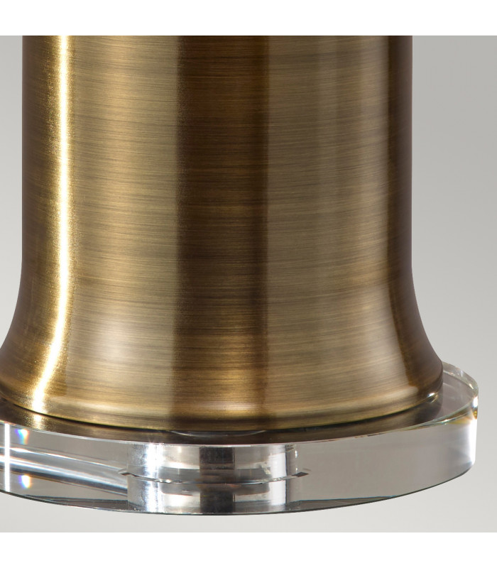 Stateroom 2 Light Table Lamp Brass E27-4