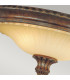 Stirling Castle 2 Light Flush Mount Ceiling Light British Bronze E27-4