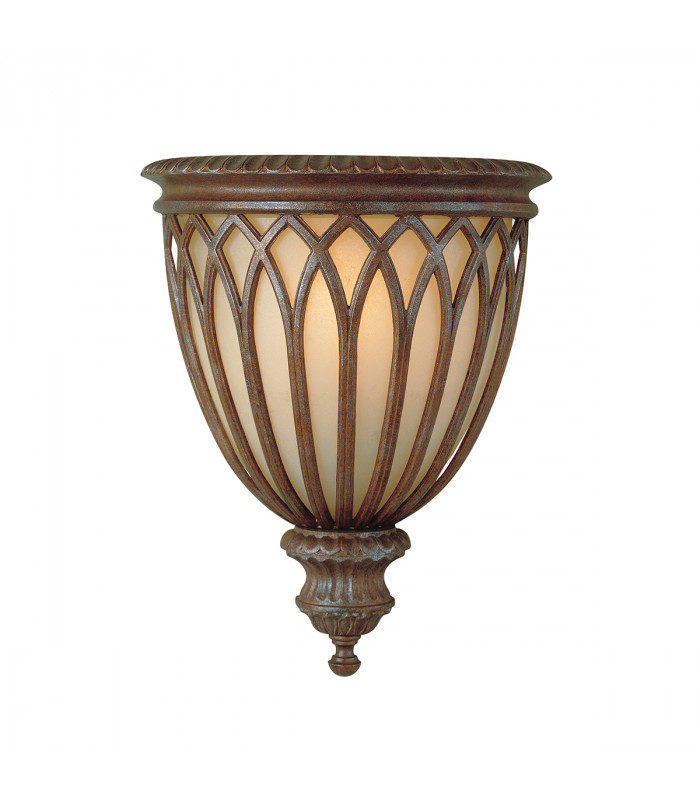 Stirling Castle 1 Light Indoor Wall Light British Bronze E27-1