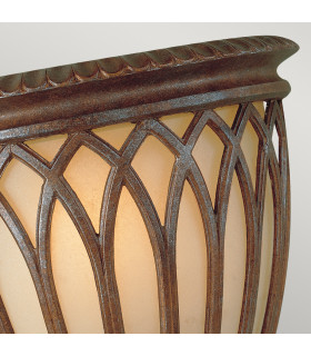 Stirling Castle 1 Light Indoor Wall Light British Bronze E27-2