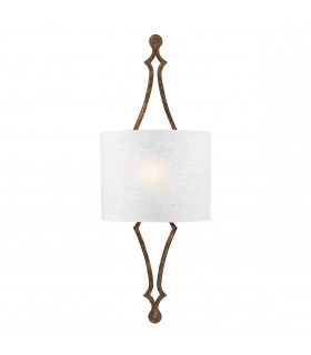 Tilling 1 Light Indoor Wall Light Gold Leaf E27-1