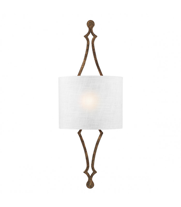Tilling 1 Light Indoor Wall Light Gold Leaf E27-1