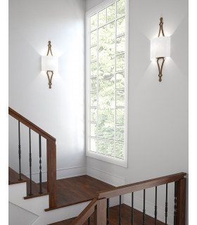 Tilling 1 Light Indoor Wall Light Gold Leaf E27-2