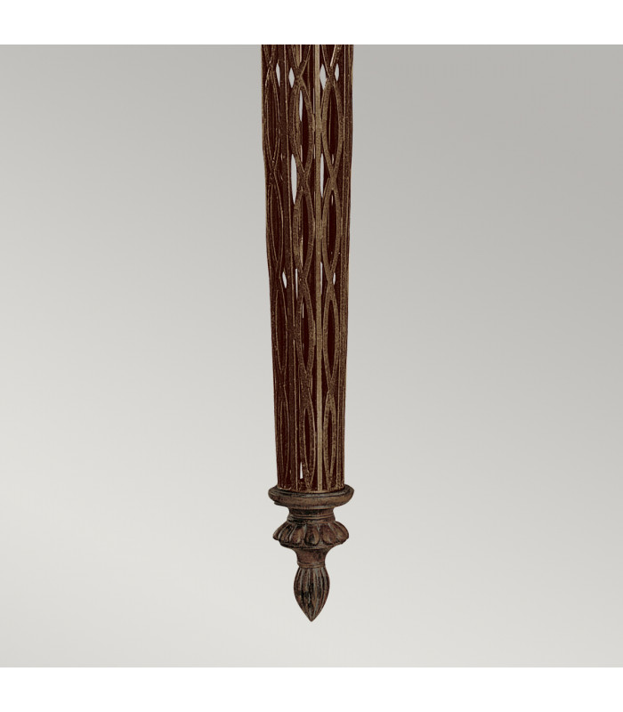 Triomphe 1 Light Indoor Wall Uplighter Firenze Gold E14-4