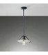 Urban Renewal 1 Light Ceiling Pendant Weathered Zinc Opal Glass E27-2