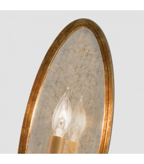 Valentina 1 Light Indoor Candle Wall Light Bronze E14-2