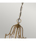 Valentina 6 Light Chandelier Bronze Finish E14-2