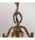 Valentina 1 Light Ceiling Mini Pendant Bronze E27-2