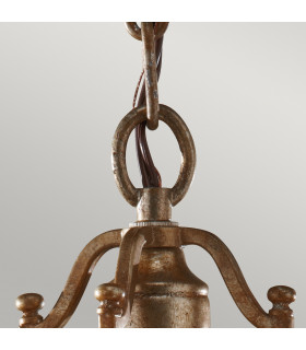 Valentina 1 Light Ceiling Mini Pendant Bronze E27-2
