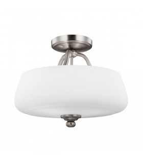 Vintner 3 Light Semi Flush Satin Nickel-1