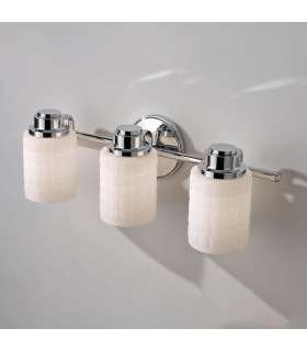 Wandsworth 3 Light Bathroom Over Mirror Light Polished Chrome G9-2