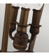 Yarmouth 3 Light Pendant Painted Aged Brass-4