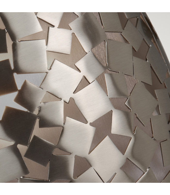 Zara 1 Light Indoor Wall Light Brushed Steel E14-2